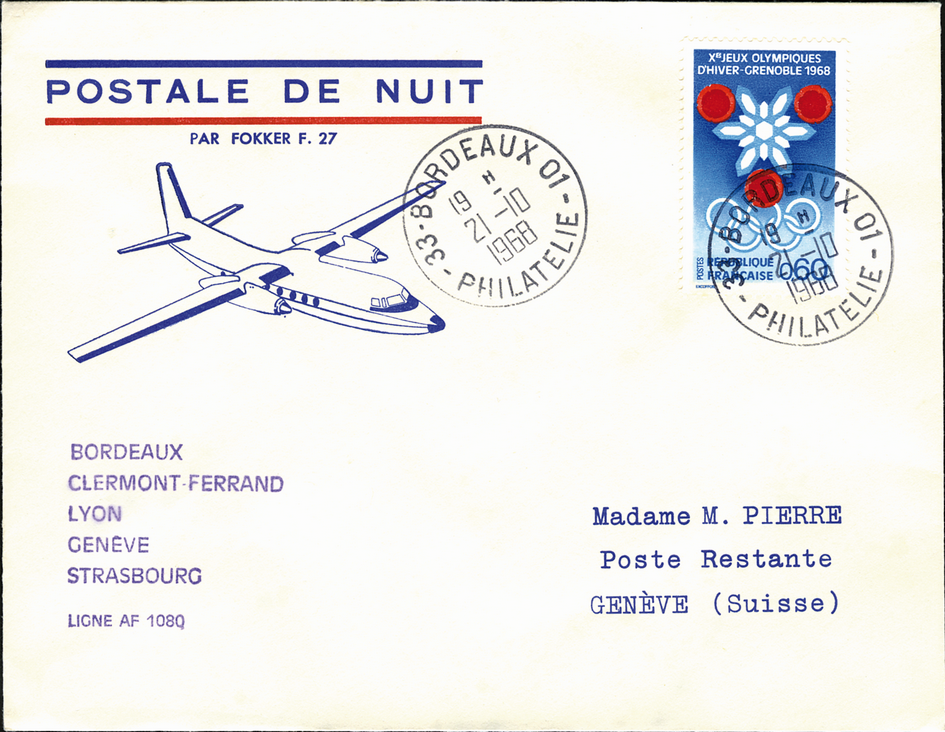 1968, Bordeaux - Genève