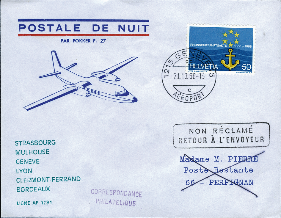 1968, Genève - Perpignan