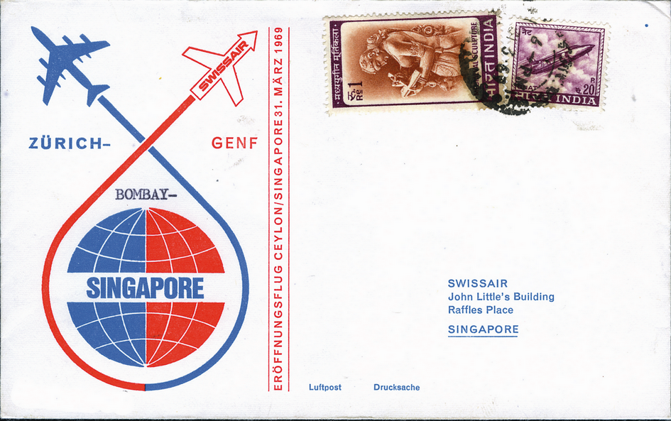 1969, Bombay - Singapore