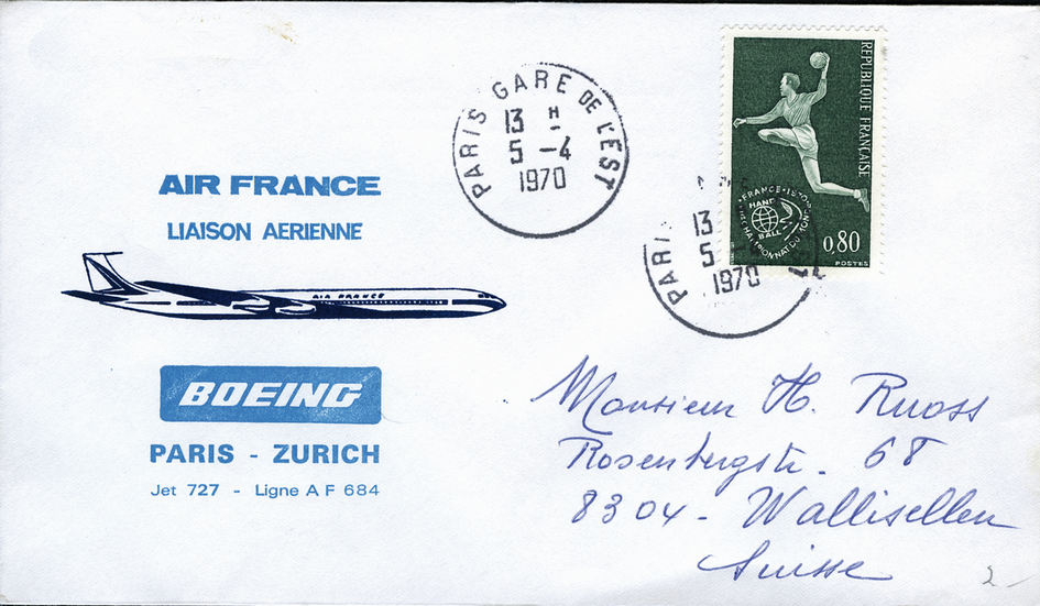 1970, Paris - Zürich