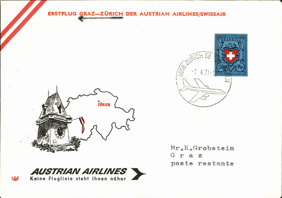 1971, Zürich - Graz