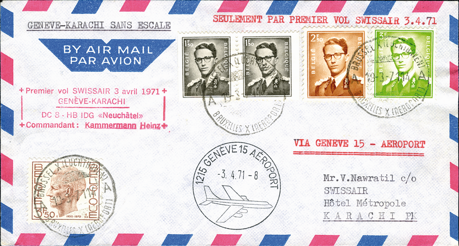 1971, Genf - Karachi nonstop