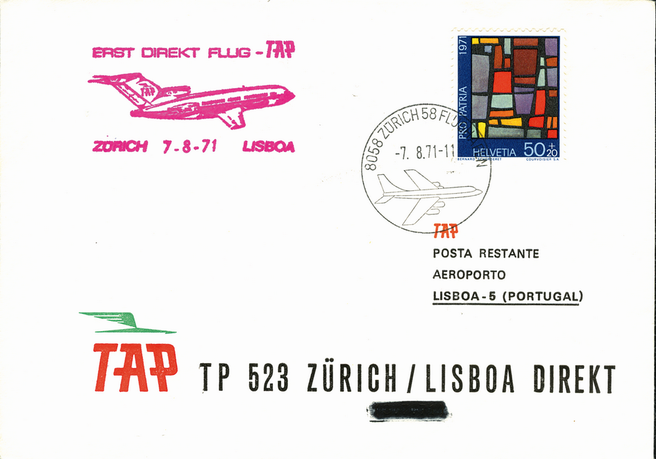 1971, Zürich - Lissabon