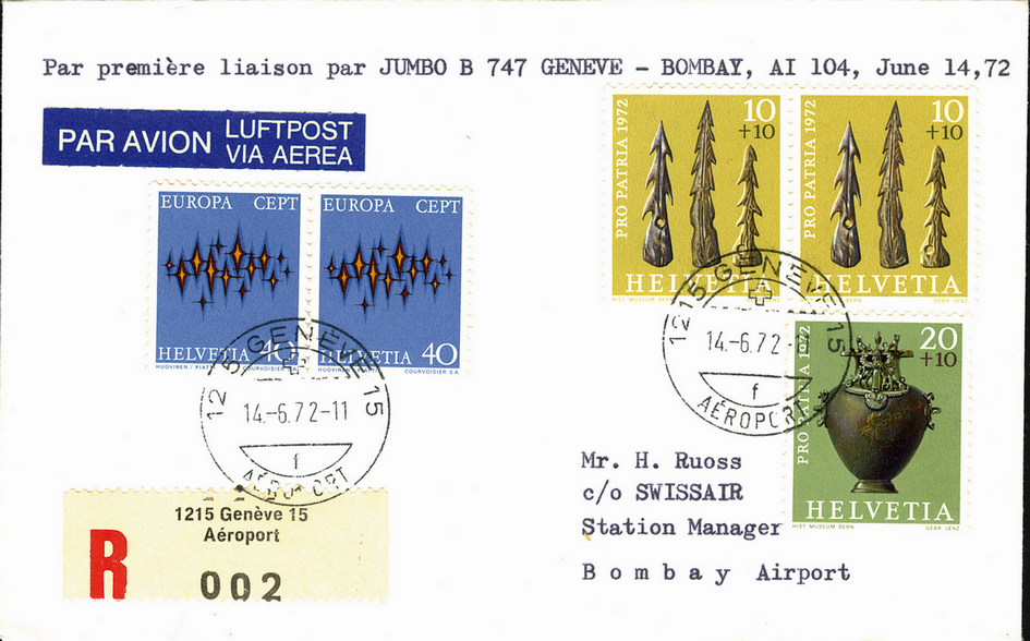 1972, Genf - Bombay