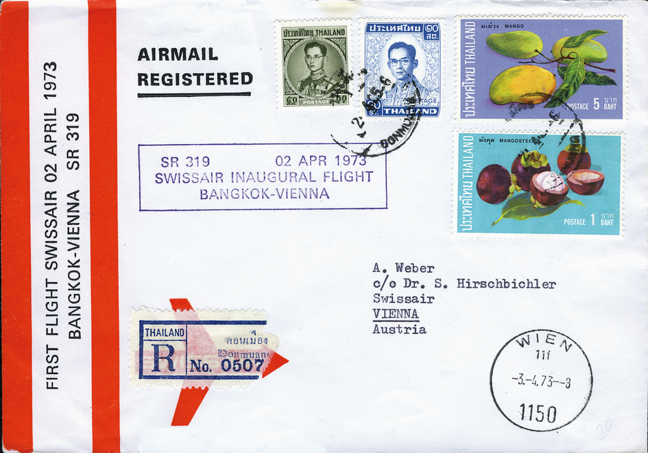 1973, Bangkok - Wien