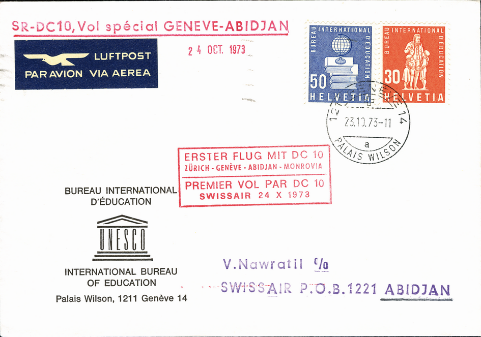 1973, Genf - Abidjan