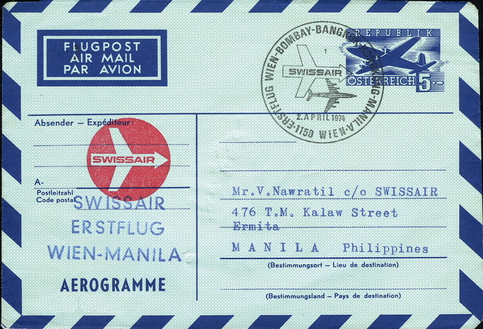 1974, Wien - Manila