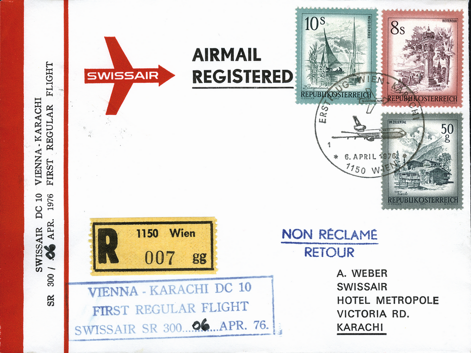 1976, Wien - Karachi