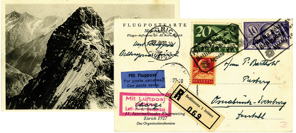 1927, Bellinzona - Zürich