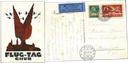 1929, Militärflugtag Chur, Luft-Postbeförderung Chur - St. Gallen