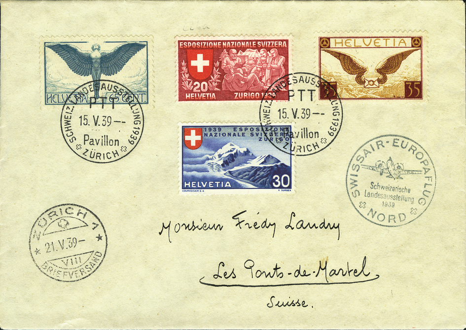 1939, Swissair Europaflug Nord