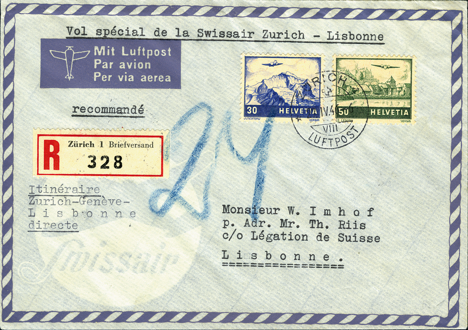 1946, Zürich - Lissabon