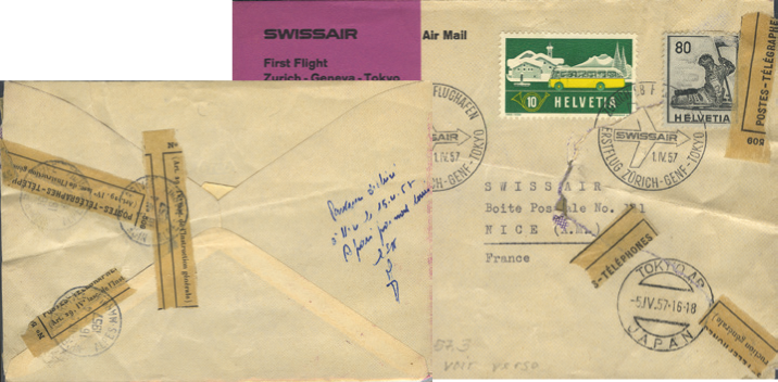 1957, Zürich - Genf - Tokio