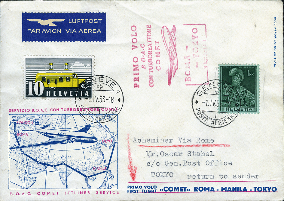 1953, Rom - Tokio