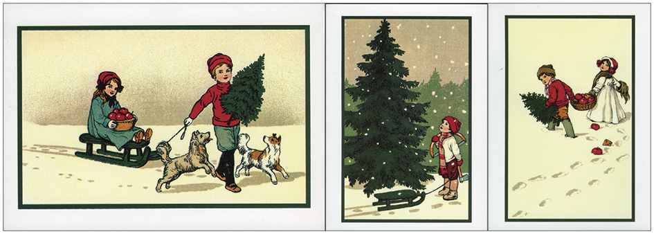 1965-1985, Pro Juventute-Glückwunschkarten