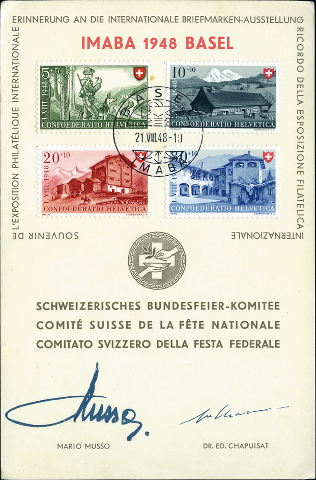 1948, Arbeit und Schweizer Haus III