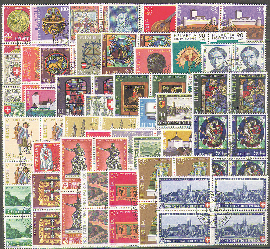 1950, Start-Kollektion Patria-Viererblocks