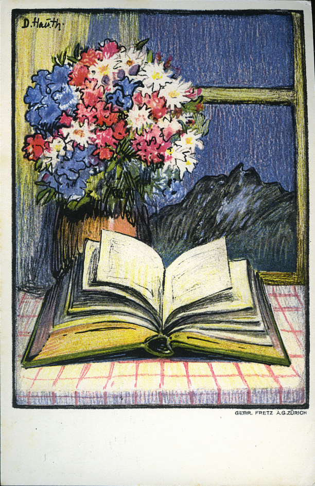 1922, 10 Rp. Das Lesebuch