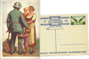 1929, 40 Rp. Wehrmann mit Familie