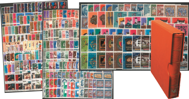 1938-2005, Pro Patria Viererblock-Sammlung