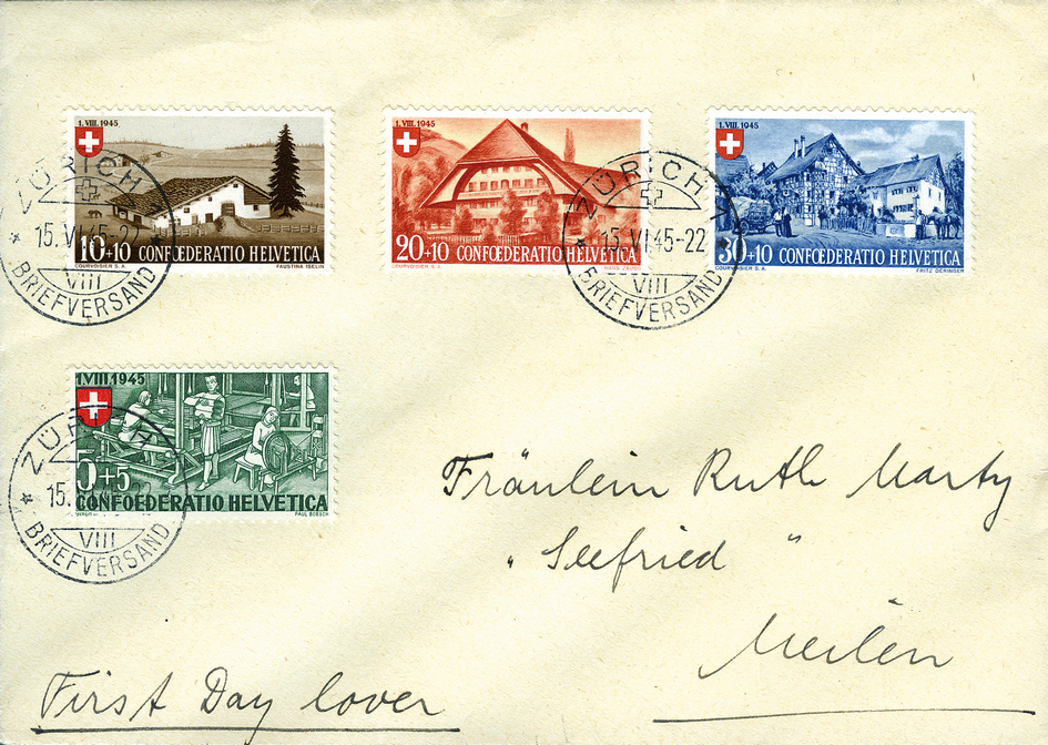 1945, Arbeit und Schweizer Haus I
