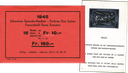 1945, Schweizer Spende an die Kriegsgeschädigten, 16 postfrische Sonderblocks, bildseitig nummeriert in Original-Umschlag