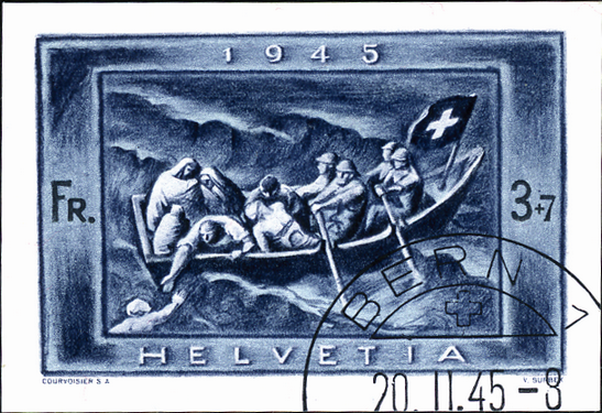 3+7 Fr. gelbe Gummierung