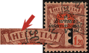 120 Rp. lilarot-rot-rosa, "HFLVETIA"