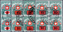 1916-1924, Aufbrauchsausgaben