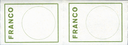 1962, Blockschrift, &quot;Fleck im O von Franco&quot;
