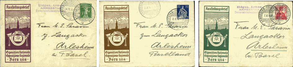 1914, Landesausstellung BERN
