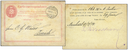 1872, Suchard-Vorläufer, Postkarte Nr. 2