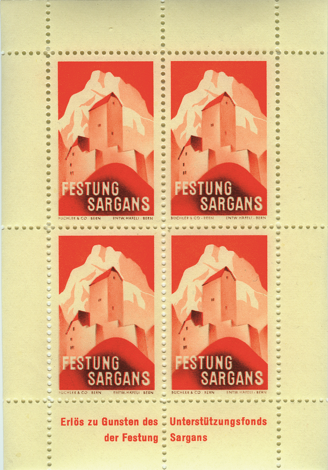 Festung Sargans, Block gezähnt