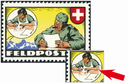 1939, Feldpost 18, &quot;Markanter, doppelt nach unten verschobener Orangedruck&quot;