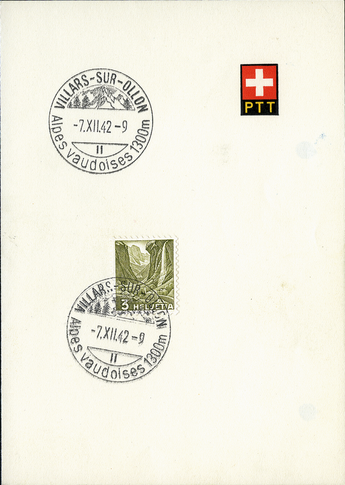 1942, Villars-sur-Ollon, PTT-Bögli