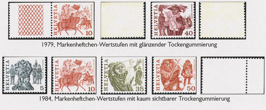 1979-1984, Volksbräuche aus Markenheftchen