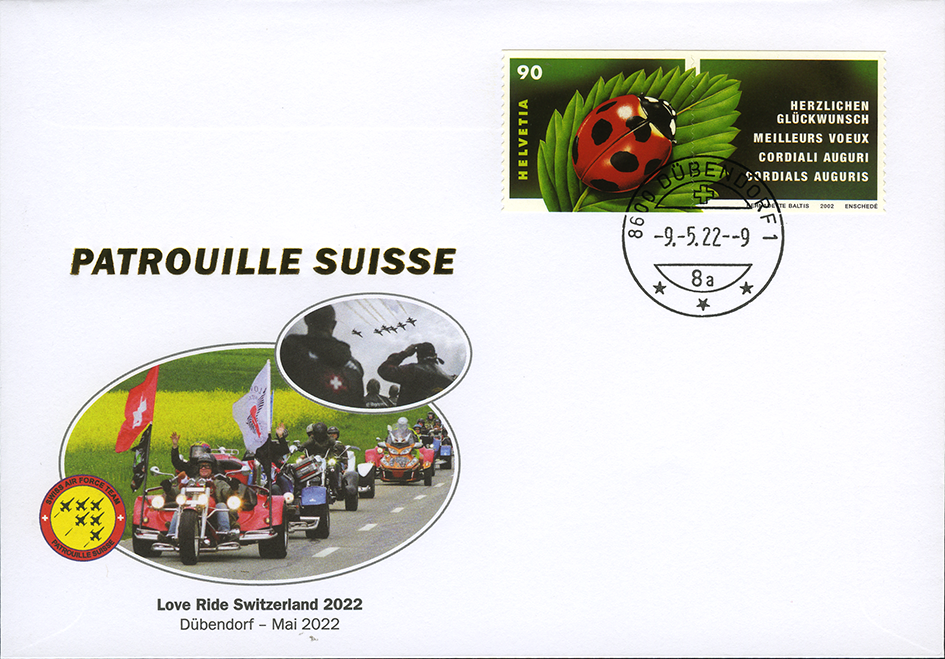 2022, Patrouille Suisse - Love Ride 2022