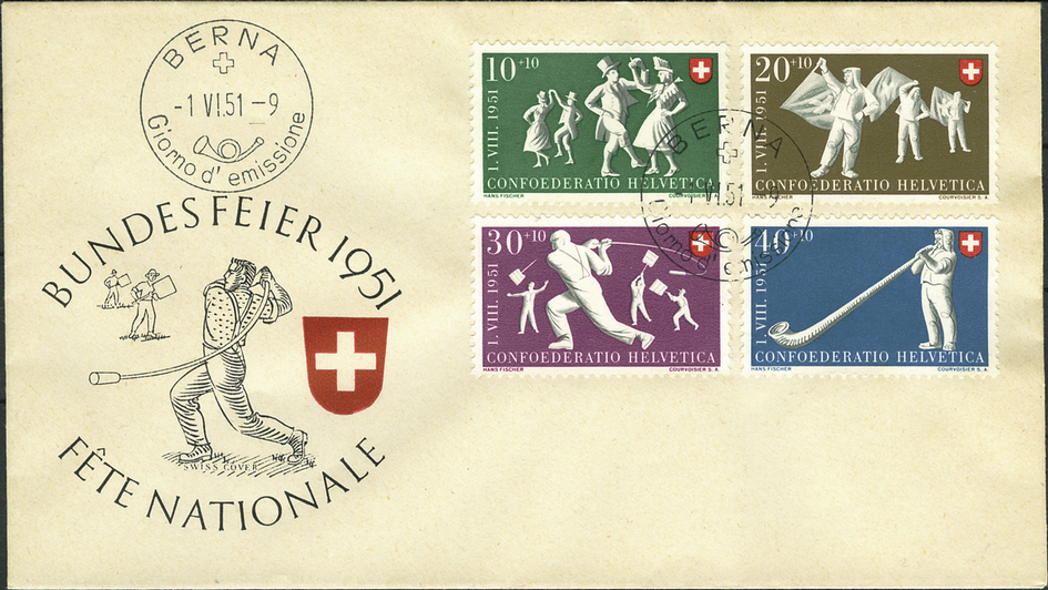 1951, Zürich 600 Jahre in der Eidgenossenschaft und Volksspiele