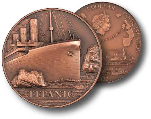2022, Titanic, Cook Islands