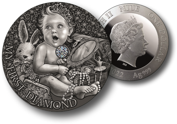 2022, Mein erster Diamant, Niue