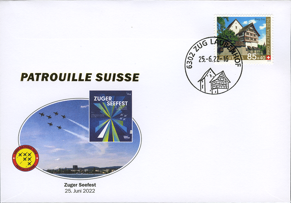 2022, Patrouille Suisse- Zuger Seefest