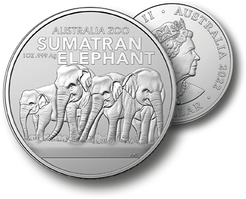 2022, Sumatran Elephant, aus der Serie &quot;Australia Zoo&quot;, Australien