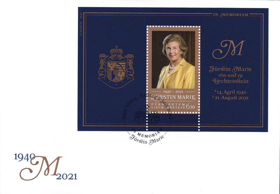 2022, In Memoriam Fürstin Marie von und zu Liechtenstein