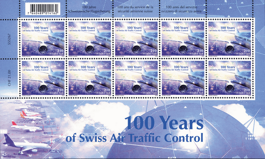 2022, 100 Jahre Schweizerische Flugsicherung