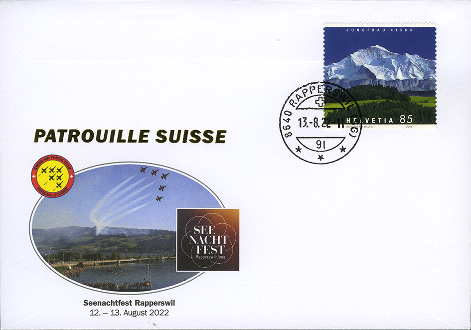 2022, Patrouille Suisse am Seenachtfest Rapperswil-Jona