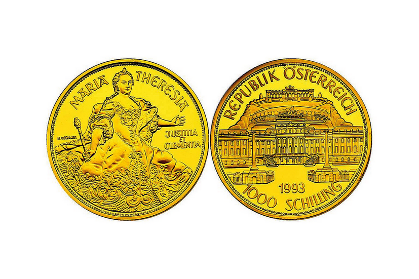 1993, 1000 Schilling &quot;Maria Theresia&quot;