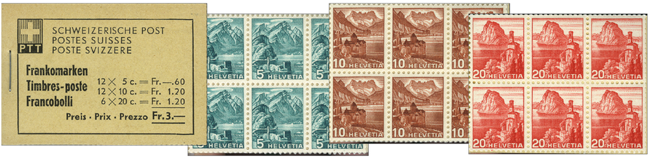 1950, Technik und Landschaft, gelb