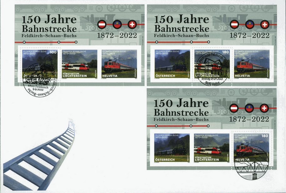 2022, 150 Jahre Bahnstrecke Feldkirch-Schaan-Buchs
