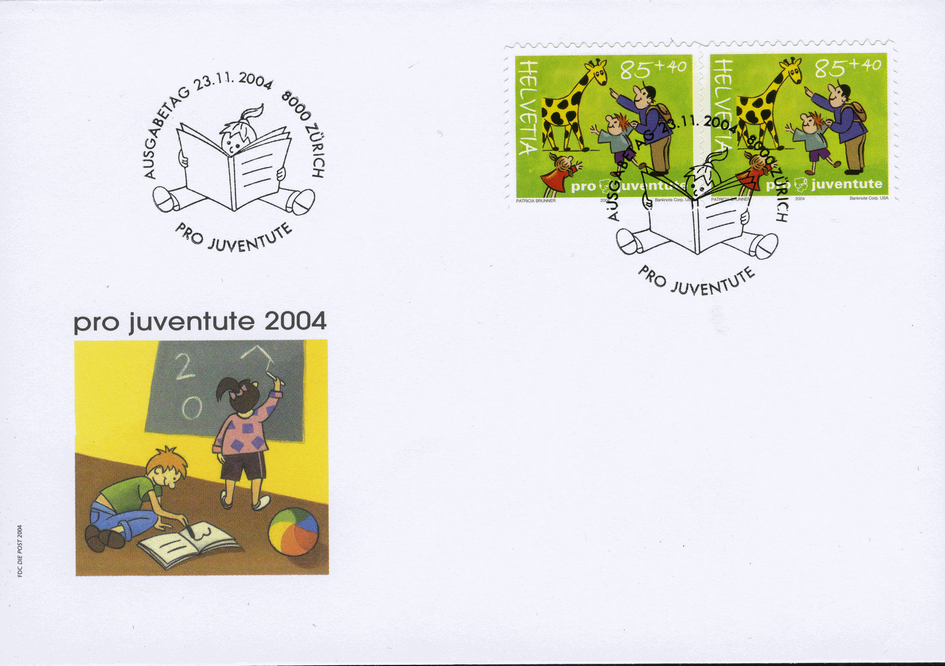 85+40 Rp. Entdeckungslust, "Fleck beim Mädchen"