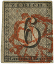 1846, Zürich 6, Type II